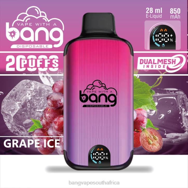 Bang Vape pens - Disposable Bang Vape Digital Smart Screen 20000 puffs X0VV3