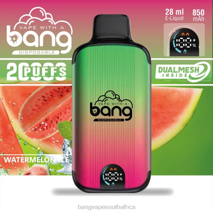 Bang Vape pens - Disposable Bang Vape Digital Smart Screen 20000 puffs X0VV3