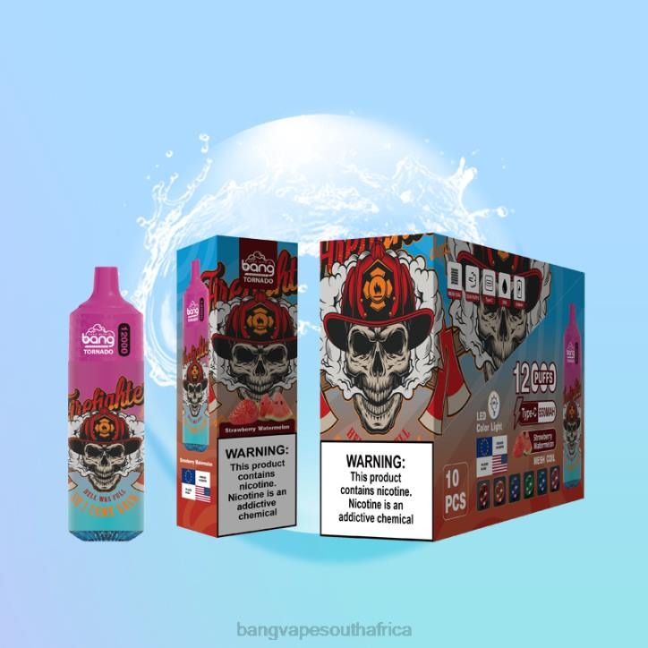Bang Vape price - Disposable Bang Vape Tornado 12000 puffs with LED & Mesh Coil X0VV4
