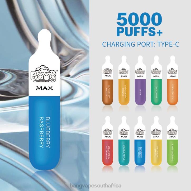 Vape Gang South Africa - Disposable Bang Vape Max 5000 Puff Bar X0VV10