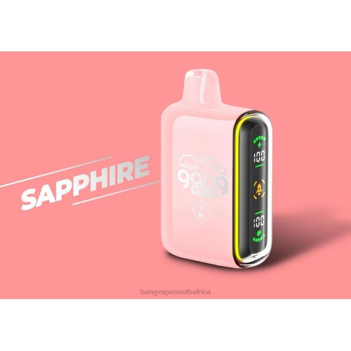Vape Gang cape town - Sapphire Vape Gang MEGA 20,000 puffs Disposable Vape (Box of 5) X0VV59