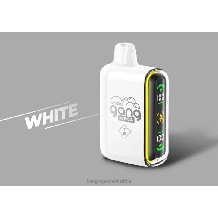 Vape Gang disposables - White Vape Gang MEGA 20,000 puffs Disposable Vape (Box of 5) X0VV60